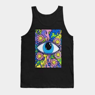 Trippy eye Tank Top